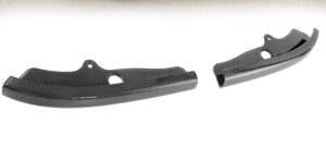 Challenger carbon Fiber Front Bumper Guards
