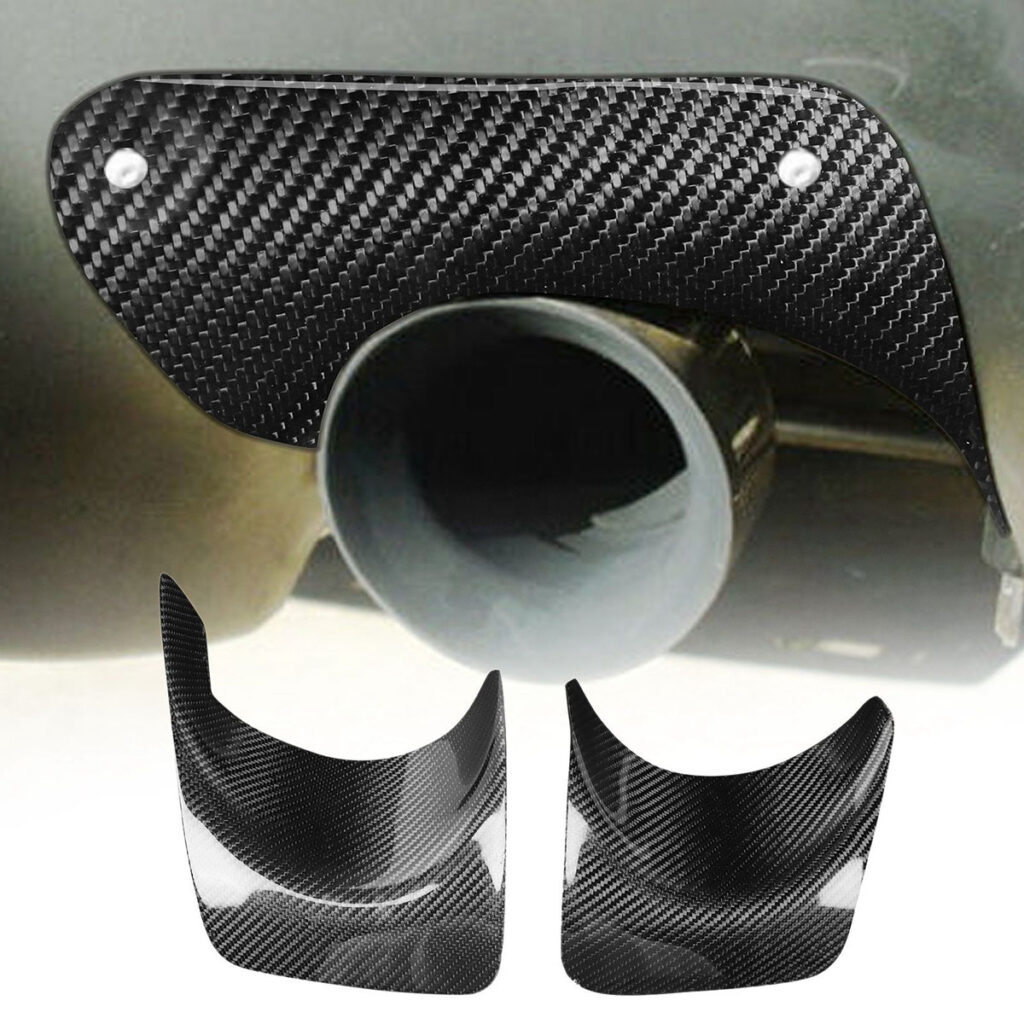 EVO X Carbon Fiber Exhaust Shrouds 1228 Motorsports
